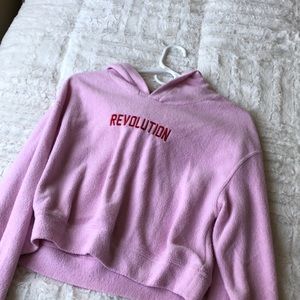 Cropper Pink Hoodie